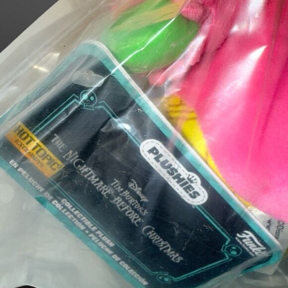 NWT Funko The Nightmare Before Christmas Pumpkin King Black Light 7" Pop! Plush - Picture 5 of 5